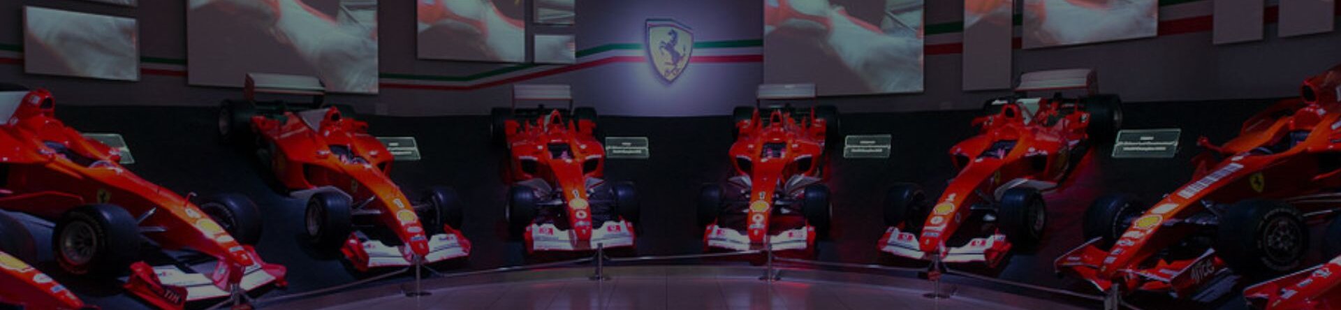 Museo d’impresa Ferrari, esposizione di auto Formula 1 campioni del mondo