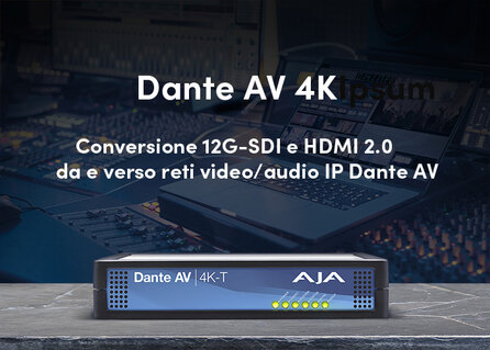 AJA Dante AV 4K