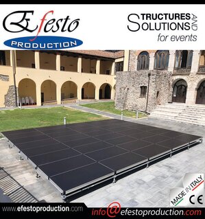 La Tavola palco Efesto non ha  gioco e flessione !